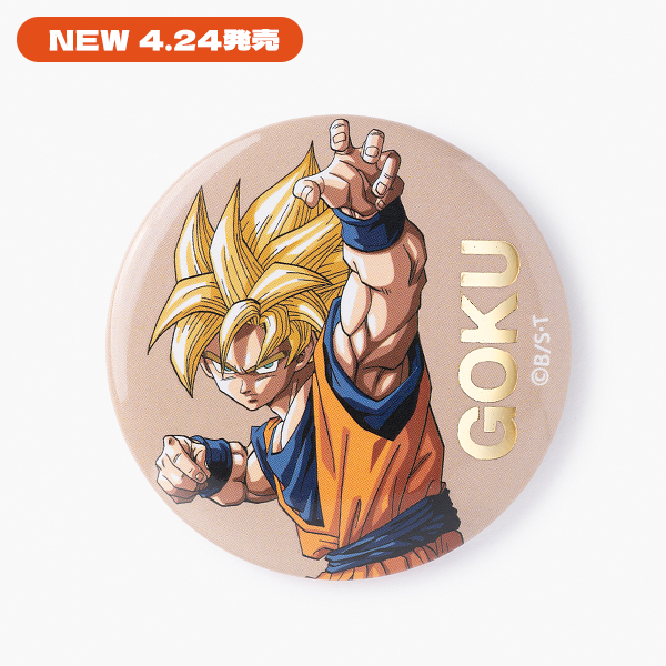 ドラゴンボールストア　缶バッジ　ピンバッジ　アクリルマグネット　ノベルティ付き ドラゴンボール アクリルマグネットコレクション OP・ED缶バッジ